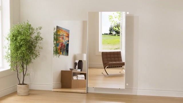 Amazon.co.jp: 7 Life 割れない 鏡 ミラー 全身鏡 大型 スタンド